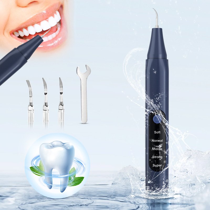 新款洁牙器结石去除器家用牙牙仪洗仪电动美器带电动超声波灯LED