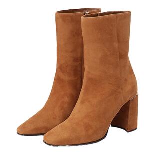 【甄品精选】Jimmy Choo周仰杰女士方头靴子短靴 LOREN AB 85 SUE