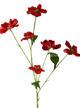 蝴蝶花仿真花小香兰假花家居装饰花艺摆件客厅餐桌假花束插花摆件