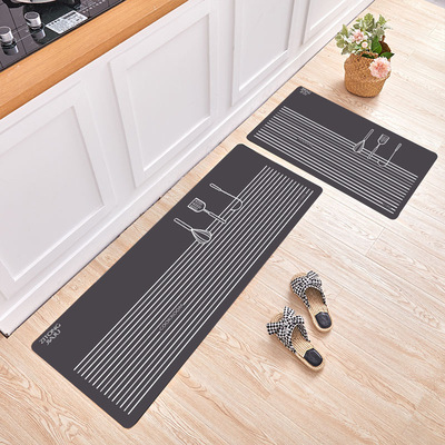 Kitchen carpet floor mat bathroom entrance water carpet 地垫