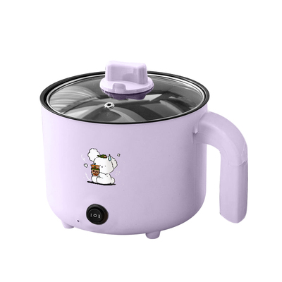 智能电煮锅家用学生宿舍锅多功能小型一体小电锅煮饭炒菜电热火锅