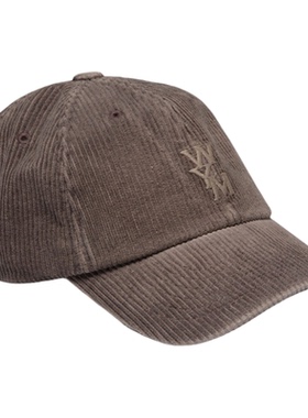 新品WOOYOUNGMI26秋冬男士潮流时尚休闲复古字母刺绣棒球帽