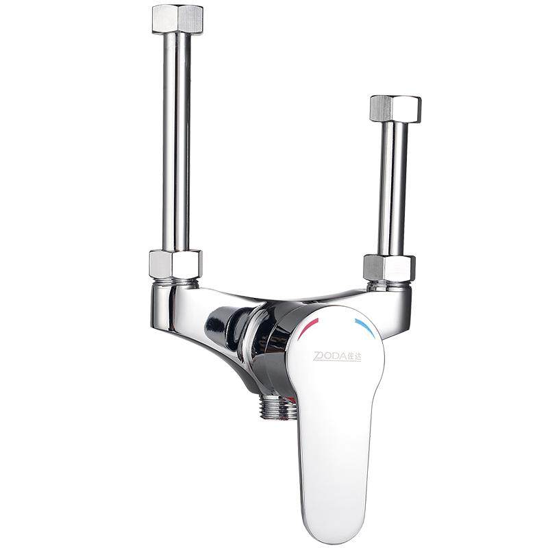 电热水器u型混水阀明装全铜家用冷热淋浴通用开关阀门配件水龙头