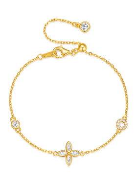 MITHAOL马眼四叶草手链轻奢小众精致高级感2026新款叠戴首饰女款