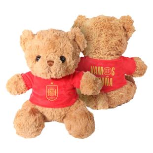 【官方正版】西班牙国家队|红队徽球衣大熊玩偶欧洲杯限定款加维
