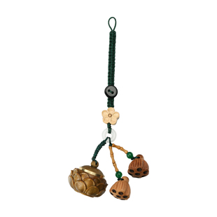 敦煌研究院好运莲莲钥匙扣挂件博物馆文创高颜值吊坠手机车内挂饰