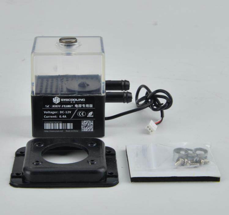 芯睿SC-300T一体式水冷循环静音水泵电脑diy笔记本远驱电摩散热