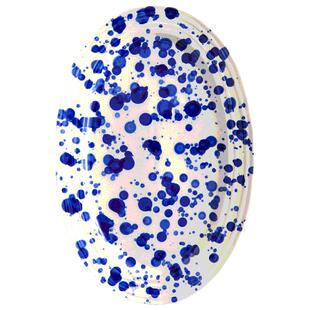 HM HOME春季厨房餐具家居用品斑点釉半瓷餐盘1223848