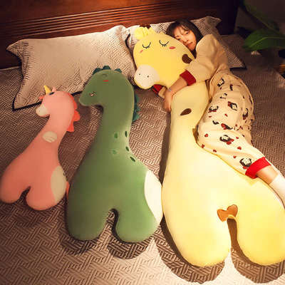 可爱抱枕女生睡觉夹腿专用男生款靠垫床上大靠枕侧睡长条枕可拆洗