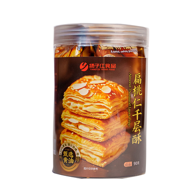 扬子江扁桃仁千层酥黄油味