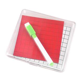 面积教具一平方厘米的长方形正方形面积与周长分米学习套装磁吸磁性计算测量器学具小方块边长1cm小学生数学