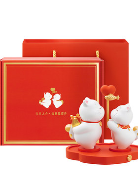 三尺鲤宫猫摆件可爱卡通