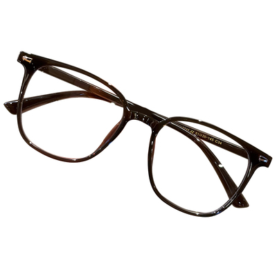 超轻近视眼镜女可配度数防蓝光