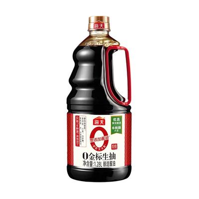 海天零添加生抽特级酱油