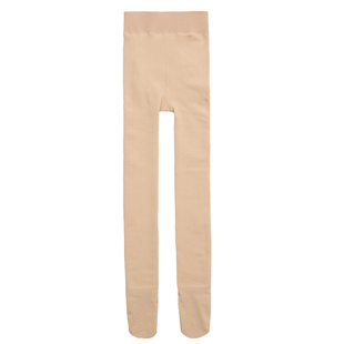 光腿神器男士踩脚打底裤袜男女通用加绒丝袜连脚肉色大码紧身保暖