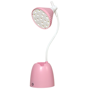 光疗机美甲灯美甲店专用小型蓄电速干不黑手烤胶照明充电款台灯