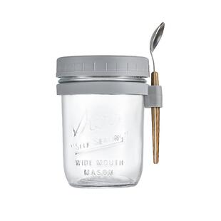 snack隔夜燕麦杯便携带盖勺早餐沙拉儿童酸奶豆浆沙拉奶昔帕梅拉