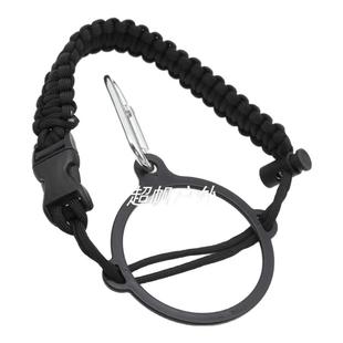 亚马逊hydro flask太空壶拎绳宽口水杯编织绳水壶拎带便携手提绳