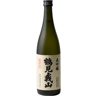 【自营】鶴见我山清酒日本进口纯米大吟酿四割零分1800ml原装礼盒