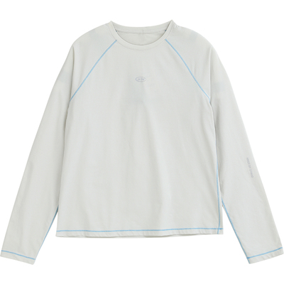 诺诺公主S1N初中生速干T恤女2026春季新大童户外吸湿排汗长袖上衣