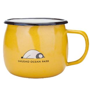 树可珐琅海洋公园搪瓷杯儿童水杯小号家用幼儿园宝宝喝水马克杯子