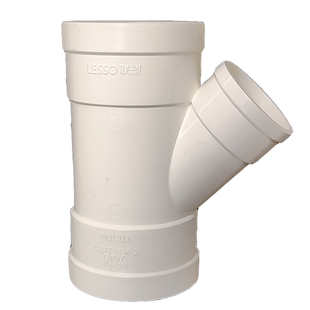 联塑PVC排水75X50异径斜三通160*110变径45°斜三通45度斜三叉