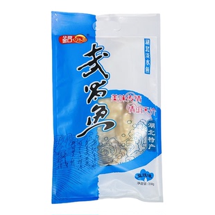 湖北特产华夏金口武昌鱼豆豉味258g袋装武汉特产真空风干腊鱼熟食