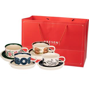 摩登主妇陶瓷咖啡杯套装礼盒乔迁新居新婚生日搬家礼物杯子马克杯