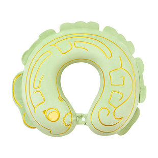 殷墟旗舰店 妇好的小神龙U型枕旅行护颈枕安阳博物馆文创生日礼物