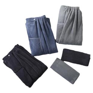 浴巾浴袍可穿式男款家用比纯棉吸水速干浴裙游泳大人2026新款