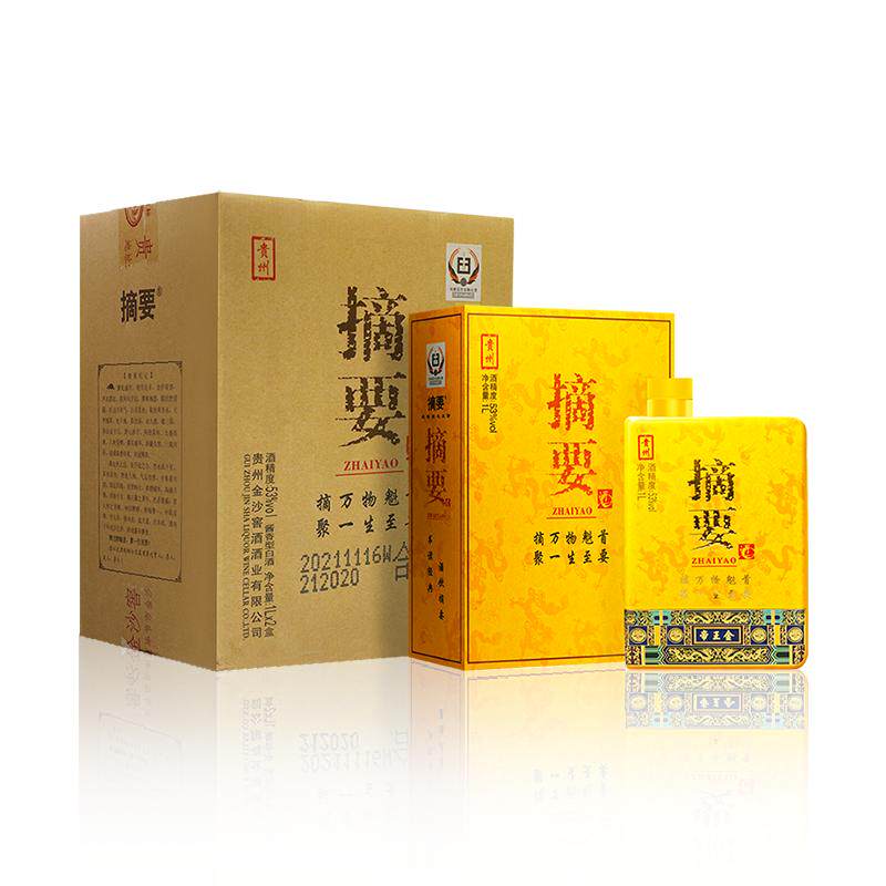 摘要鎏金版帝王金礼盒整箱
