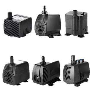 鱼缸潜水泵水泵抽水泵小型底吸泵水循环过滤泵换水循环超静音假山