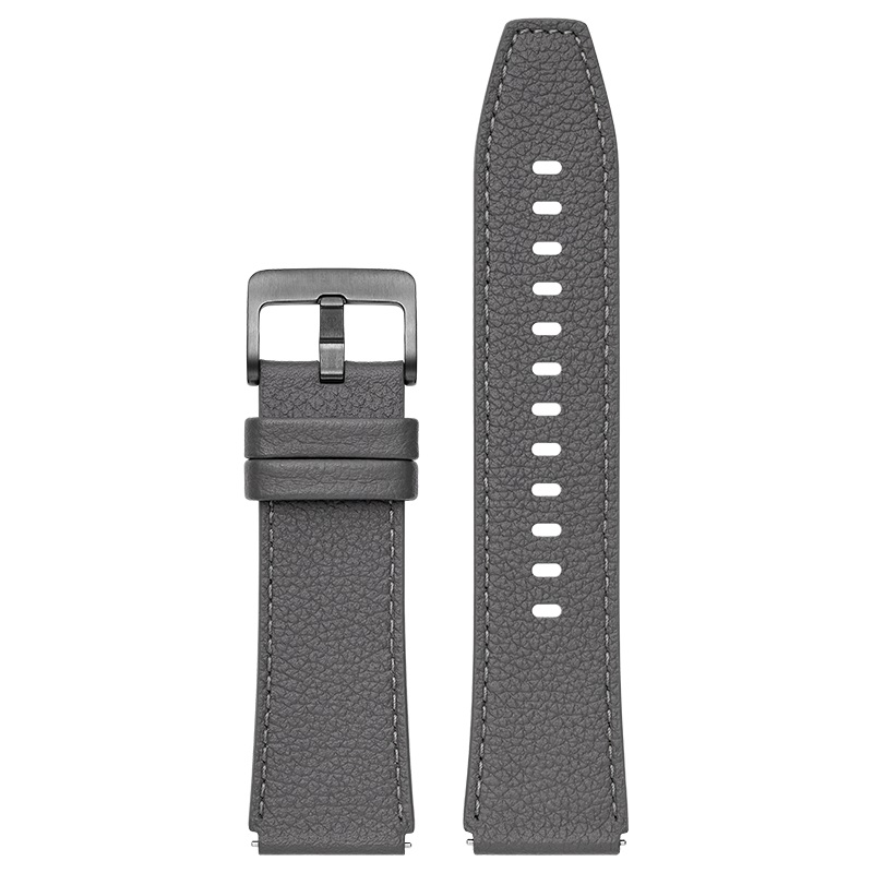 iStrap 适用于华为手表表带gt4/gt3/gt2/gt3 Pro小牛皮表带华为Watch4/3/2/3Pro New/Buds时尚款真皮表带22mm