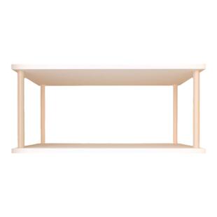 衣柜分层架柜子收纳分隔架橱柜隔板隔断免打孔双层置物架带腿架子