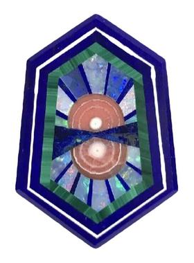 大青坊宝石拼合工艺设计材料天然