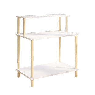 花架置物架狗笼上方花盆阶梯架阳台落地多层实木架子猫砂盆放置架