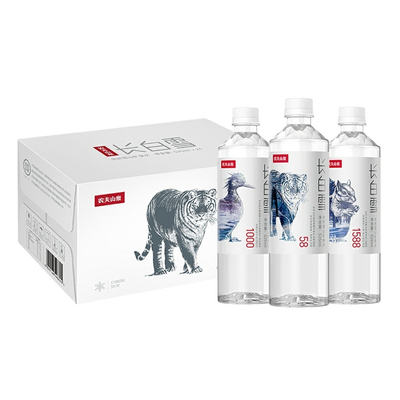 农夫山泉长白雪天然矿泉水535ml.
