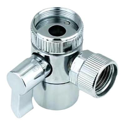 广誉泉净水器分水器原装配件三通阀过滤器不锈钢手把水龙头切换器