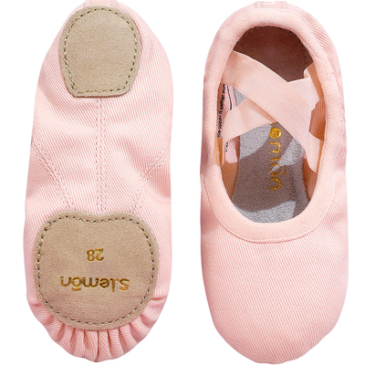 新款儿童舞蹈鞋软底芭蕾舞练功鞋