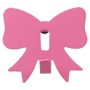 美樯6mm洞洞板挂钩卡式彩色磨砂金属配件5mm圆孔挂钉少女卡通收纳