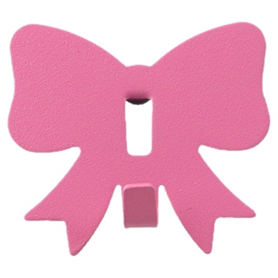 美樯6mm洞洞板挂钩卡式彩色磨砂金属配件5mm圆孔挂钉少女卡通收纳