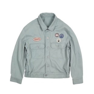 化学制品 WORKJACKET 中古店淘到的徽章工装夹克 24SS