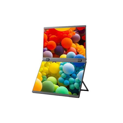 15.6寸2.5K折叠双屏便携显示器笔记本电脑炒股专用扩展副屏屏幕