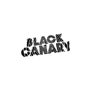 TLP镂空车贴 黑金丝雀漫画超级英雄Black Canary logo美漫贴纸