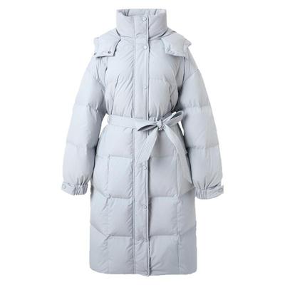 大码女装2025冬季新款连帽羽绒服