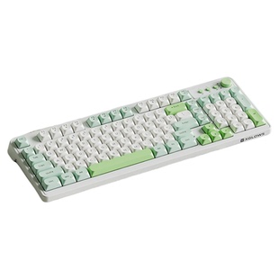 前行者G98静音键盘鼠标套装机械手感台式电脑女生办公高颜值