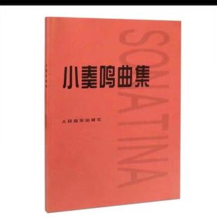 小奏鸣曲集人民音乐出版社音乐书籍钢琴教材钢琴曲集入门大音符版