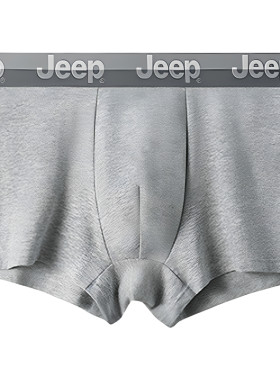 JEEP官方正品纯棉高档男士平角裤