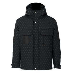 IRA2025新款白鸭绒短款连帽休闲羽绒服男冬季新款潮短款保暖外套