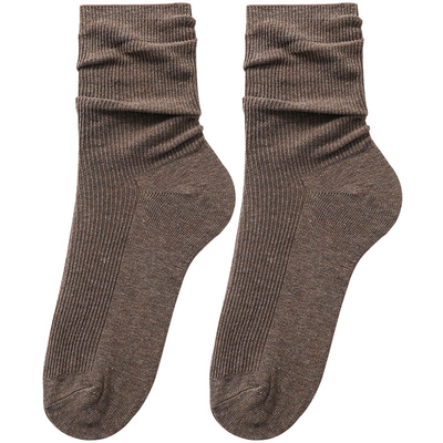 减龄薄款堆堆袜春秋季女款